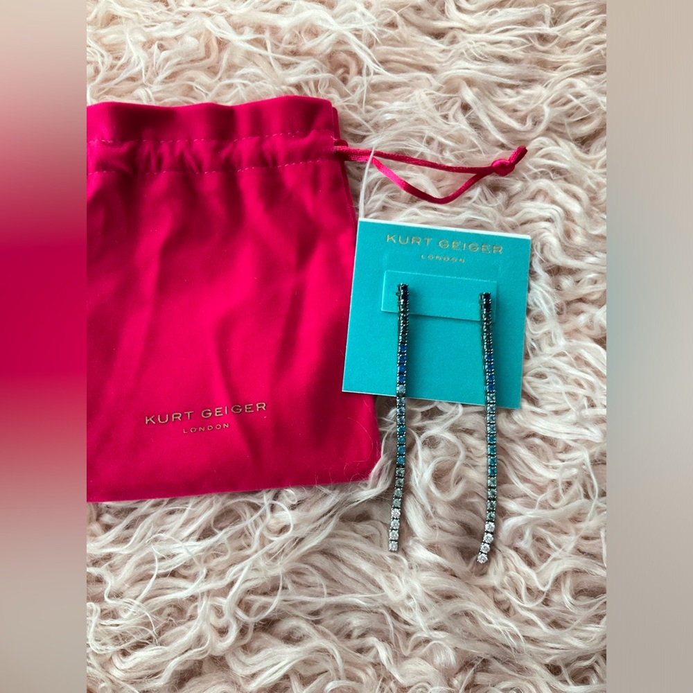 Kurt Geiger Signature Tennis Earrings